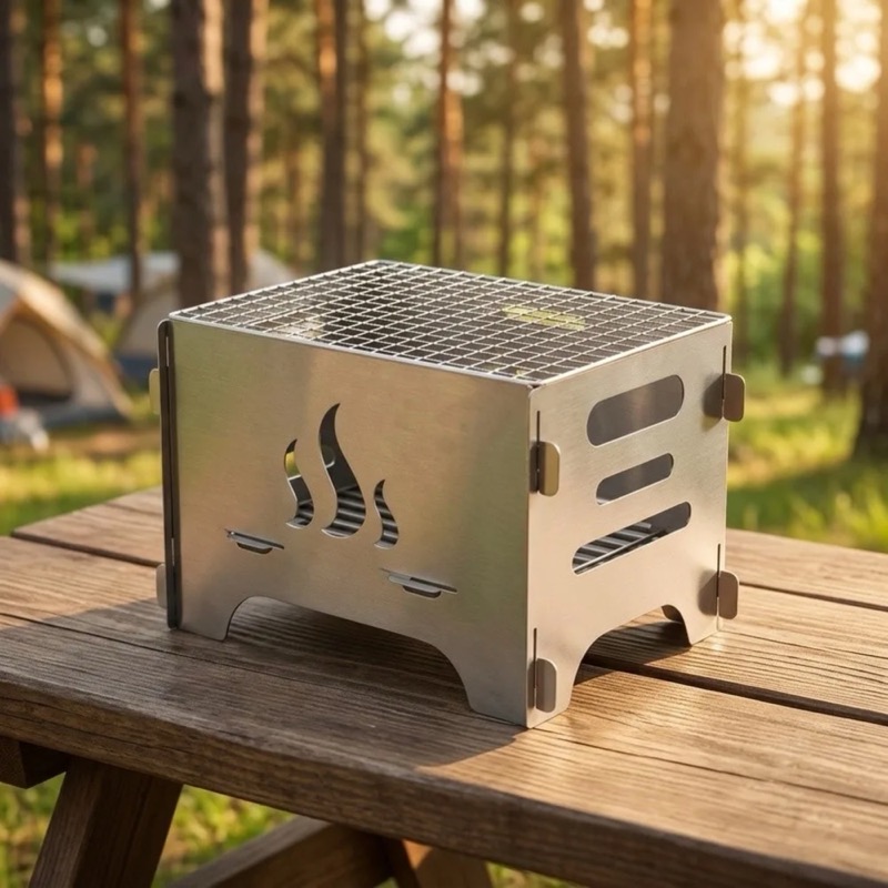 Portable Charcoal Grill — view 2
